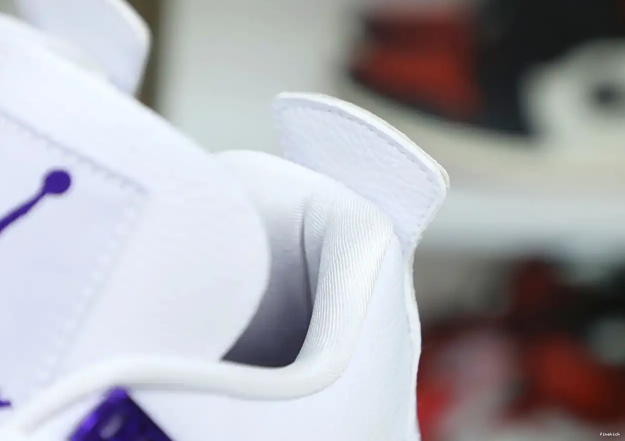 JORDAN METALLIC PURPLE 4 AIR 0615